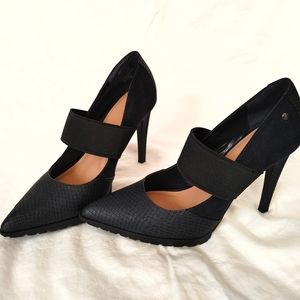 Simply Vera Stretch Mary Jane High Heels